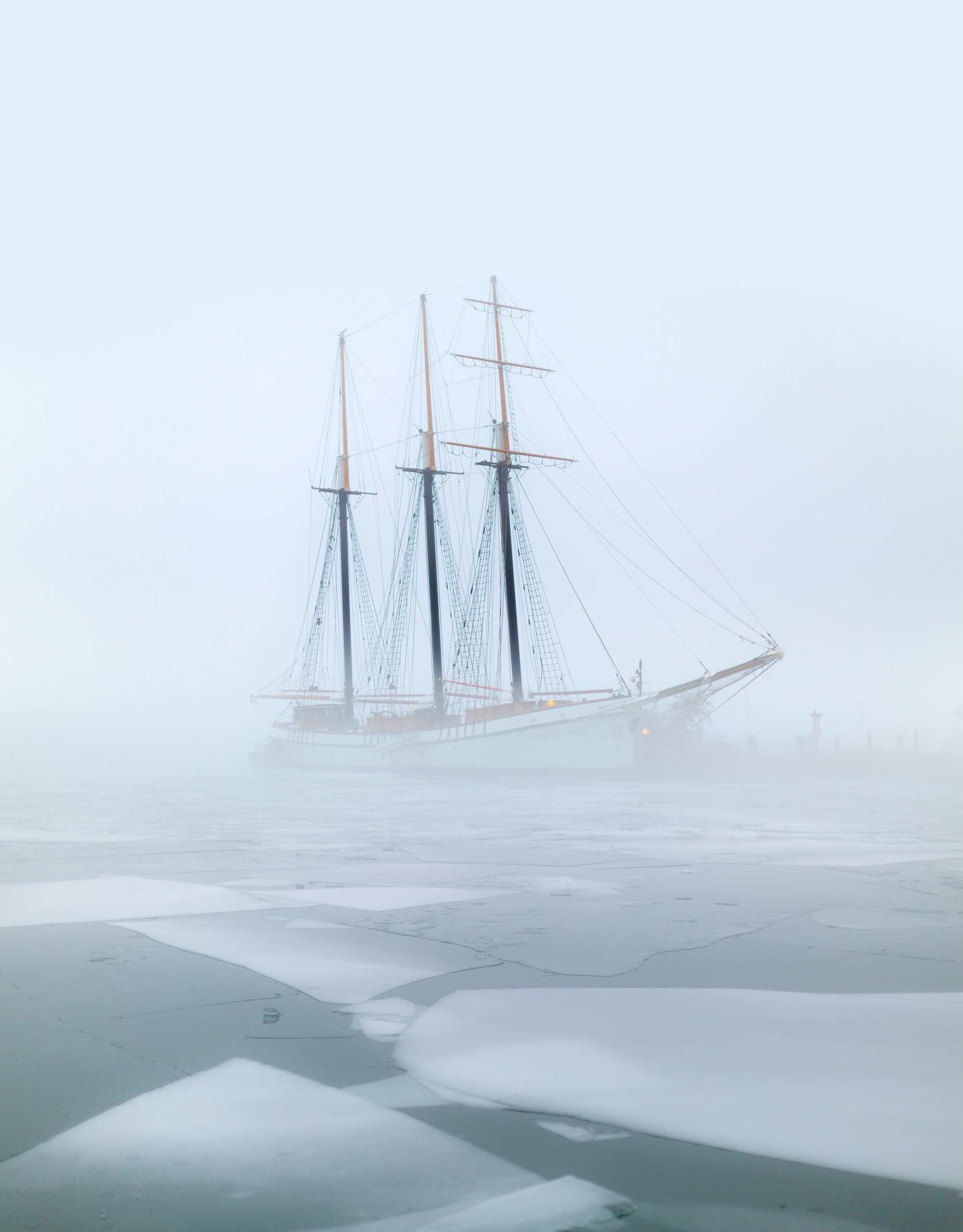 Foggy Ship