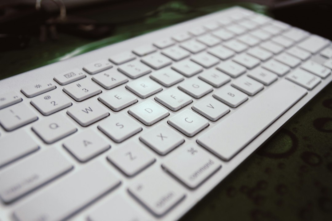 keyboard workstation closeup