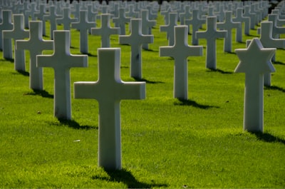 American Cemetery in Normandy - Aus Inside, France