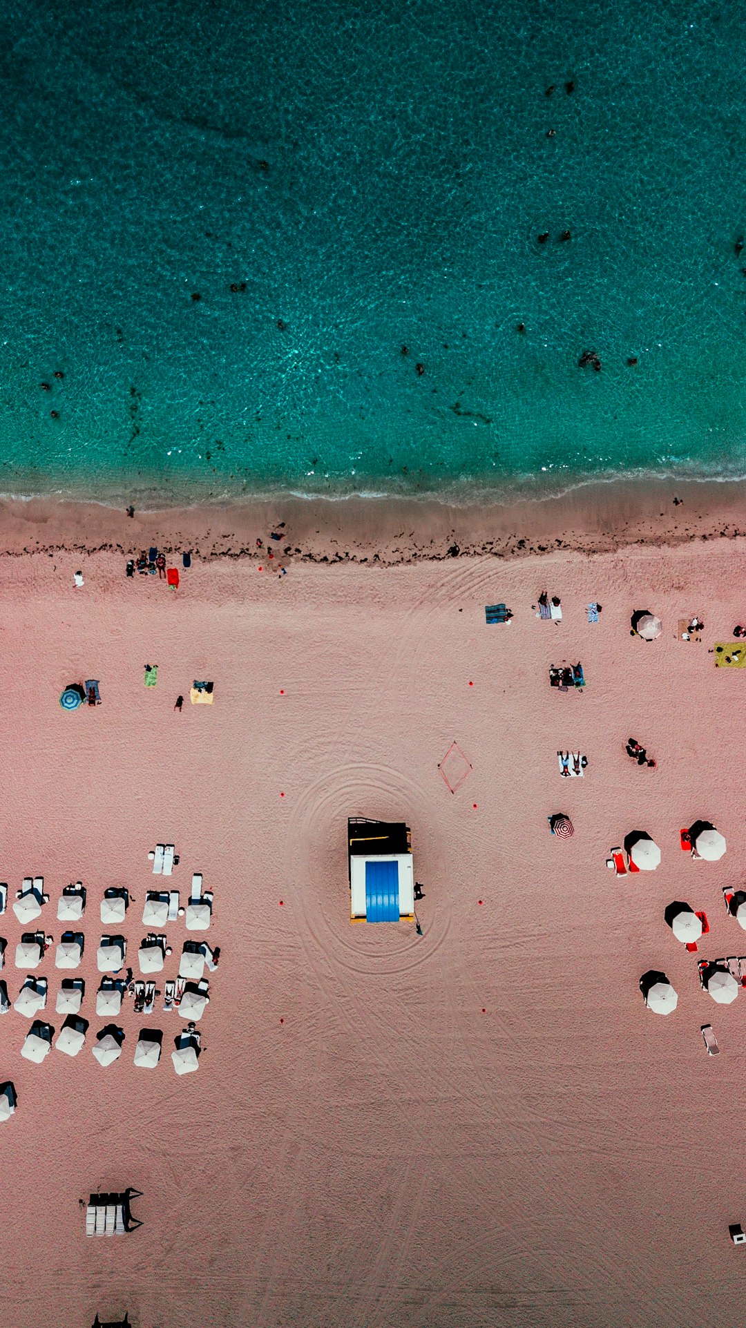 beach aerial photography
