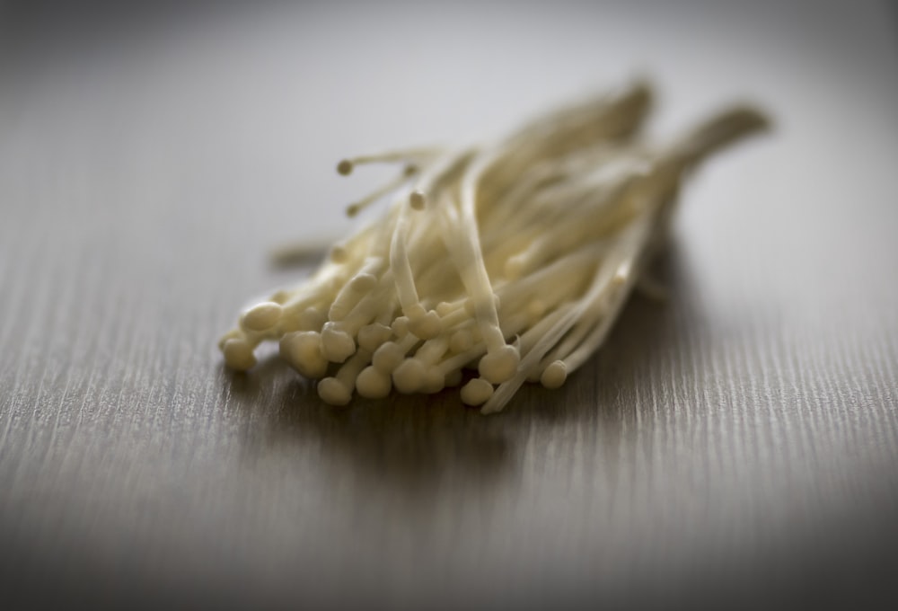 brown rice grain on white textile