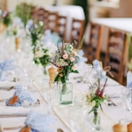 clear wine glass lot on table