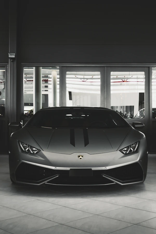 Orange Lamborghini