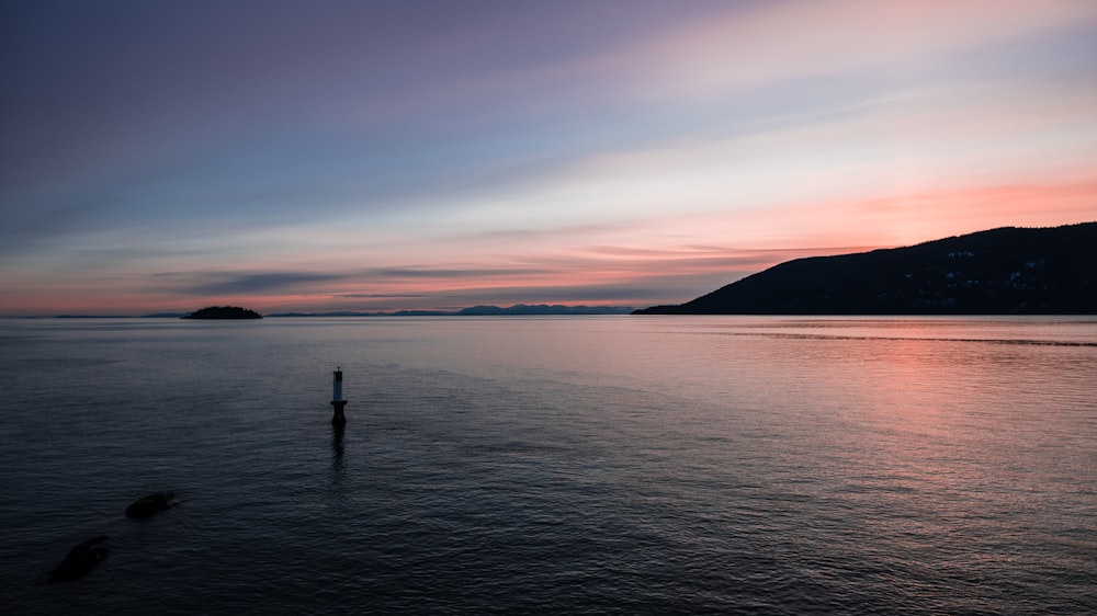 landscape photography of body of water