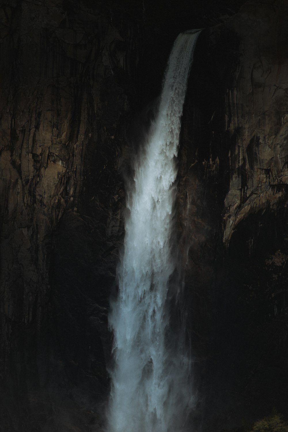 landscape photography of waterfalls