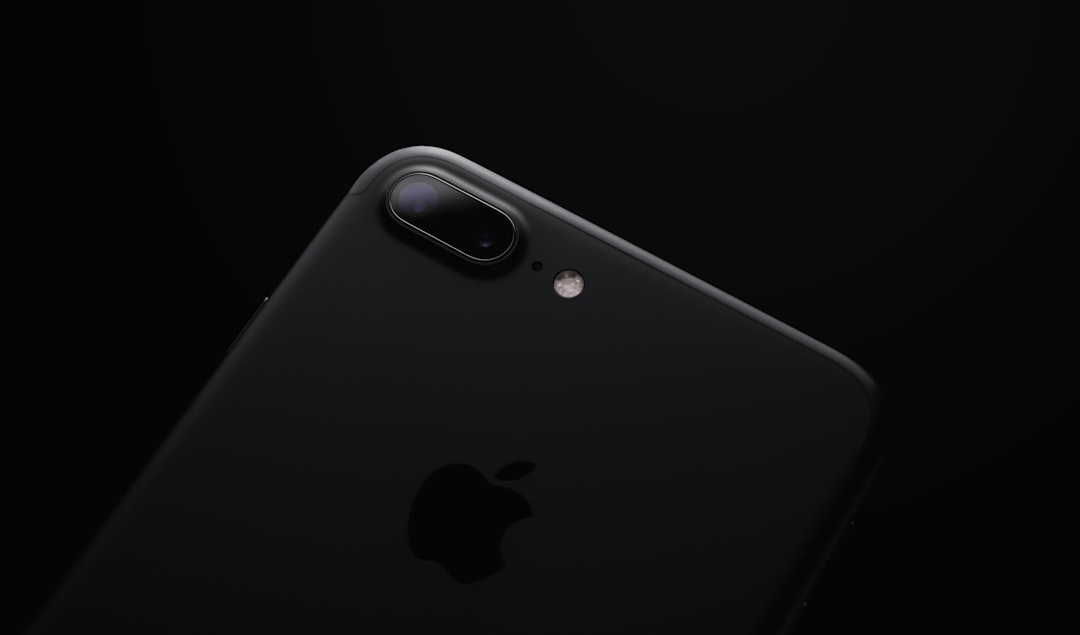 black iPhone 7 Plus screenshot, iPhone 7 Plus