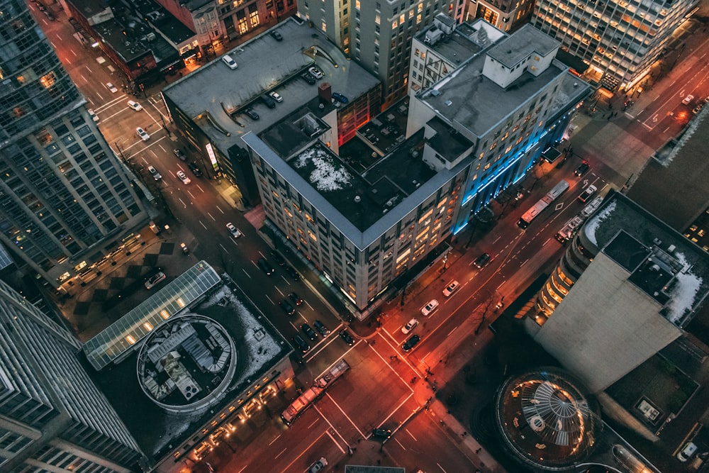 aerial view photography of highrise building