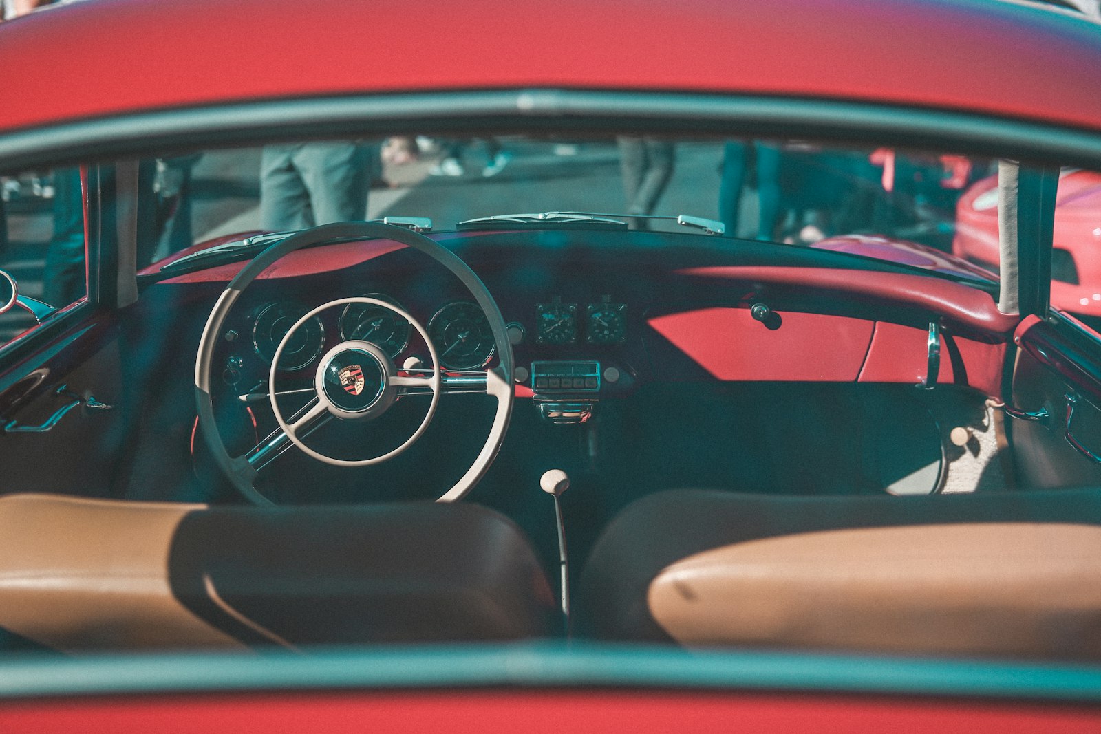 Sigma 18-35mm f/1.8 DC HSM sample photo. Red and black porsche photography