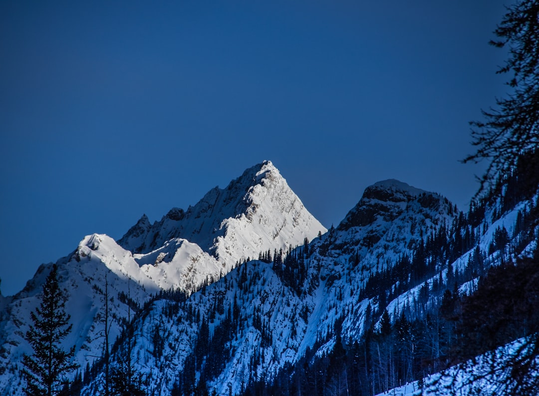 Mountain range photo spot Banff National Park Abraham Lake