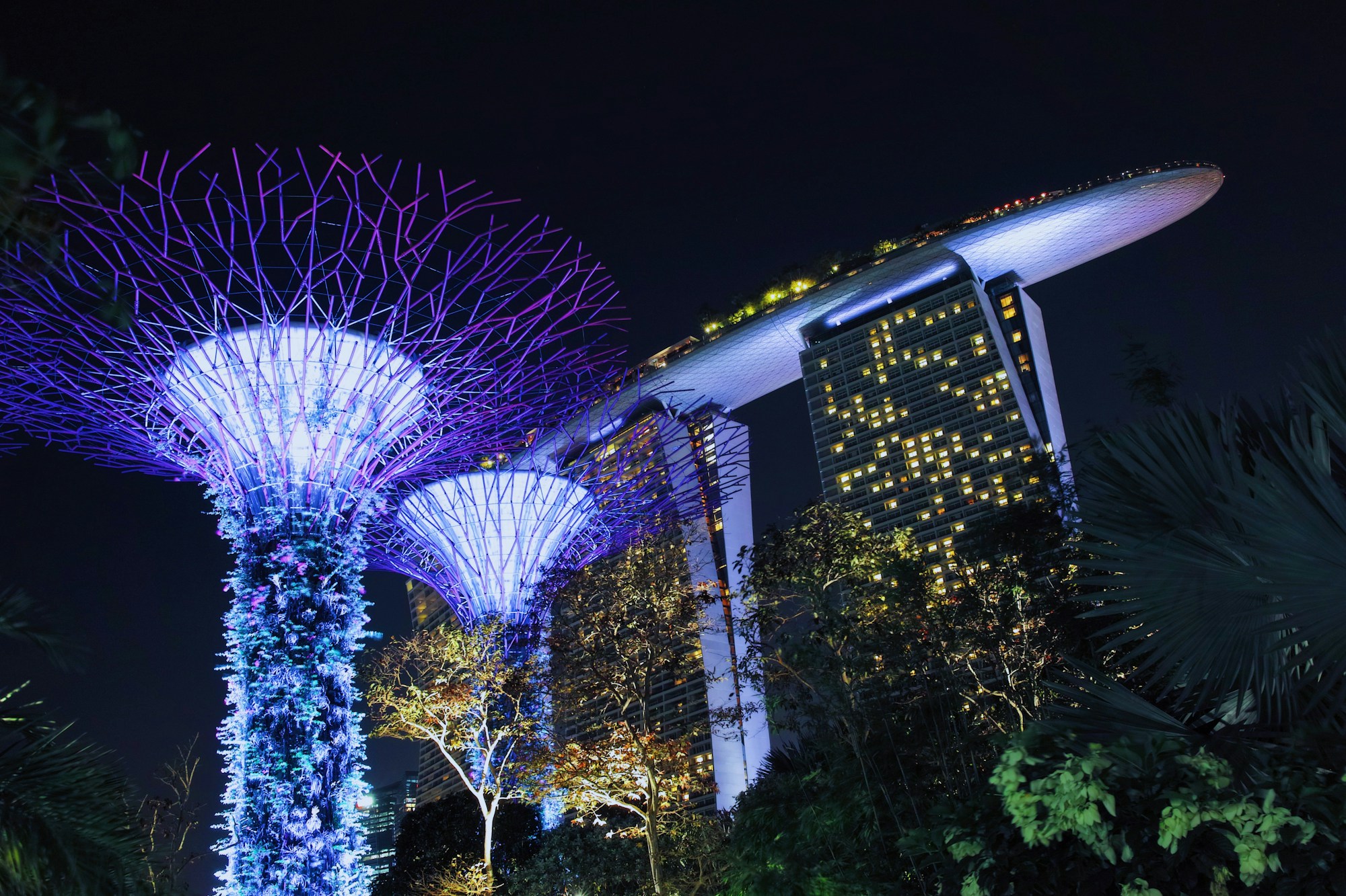 Singapore financial district
