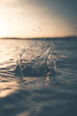 selective focus photography of water splash