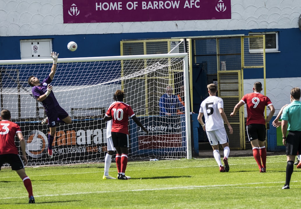 football match action