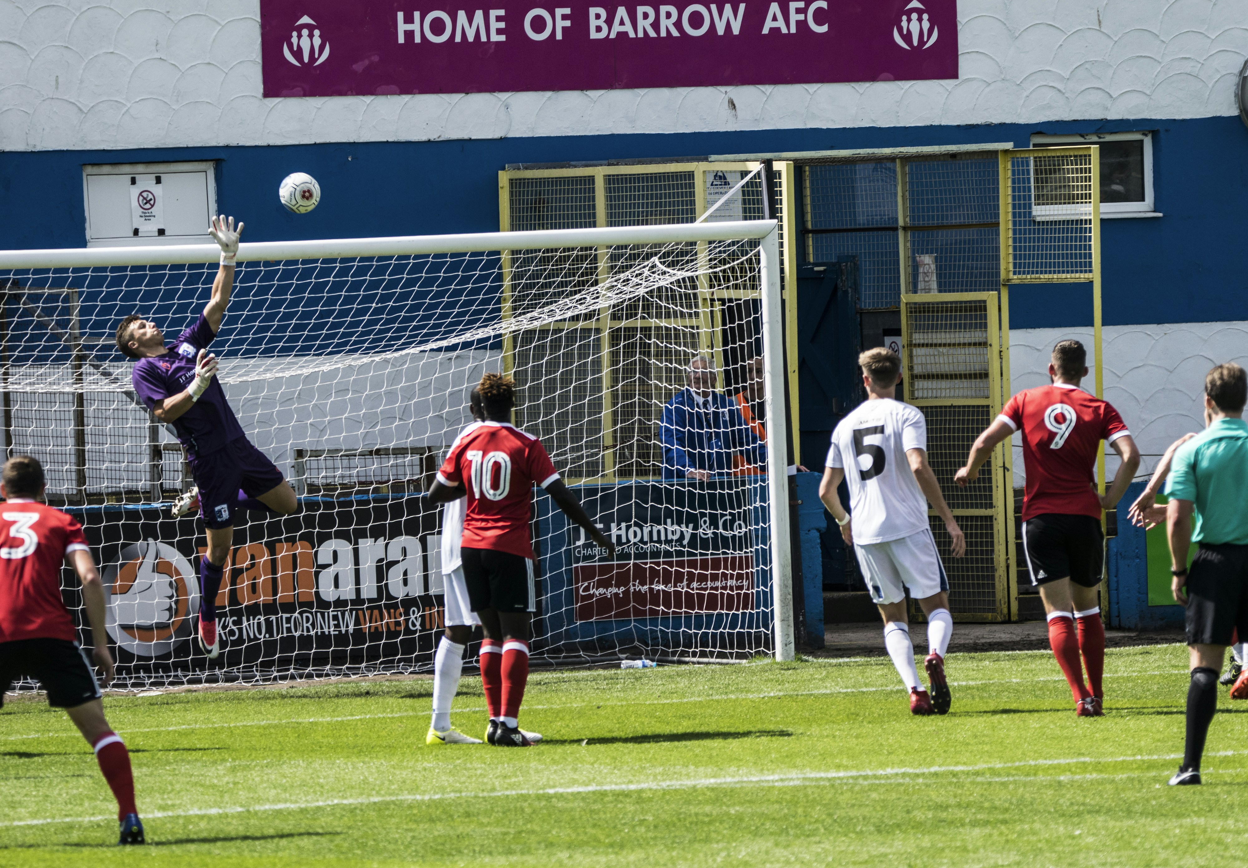 Taken at the preseason friendly this season between Nottingham Forest U21 and Barrow AFC