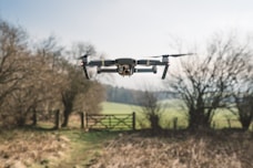 gray quadcopter drone