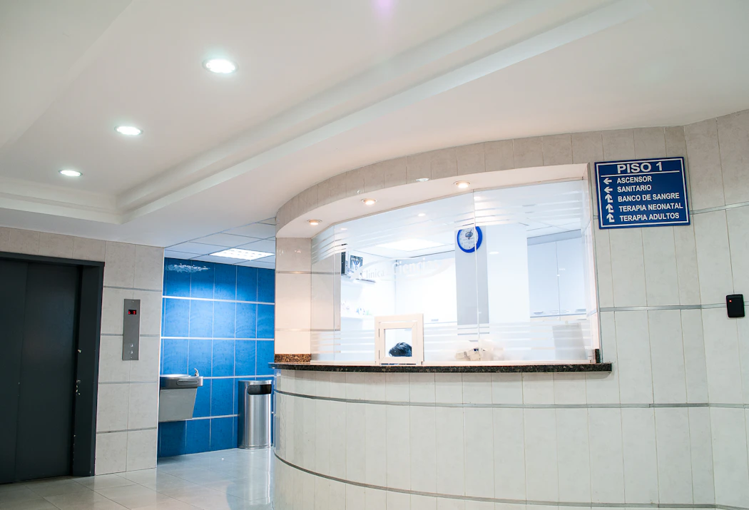Modern hospital environment
