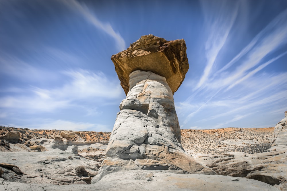 gray and brown rock formation at daytime