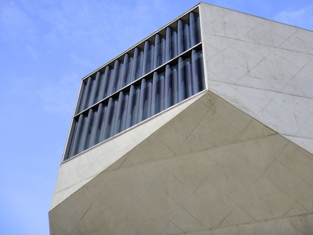 low angle photography of building's head