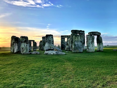 Stonehenge - 从 Trail, United Kingdom