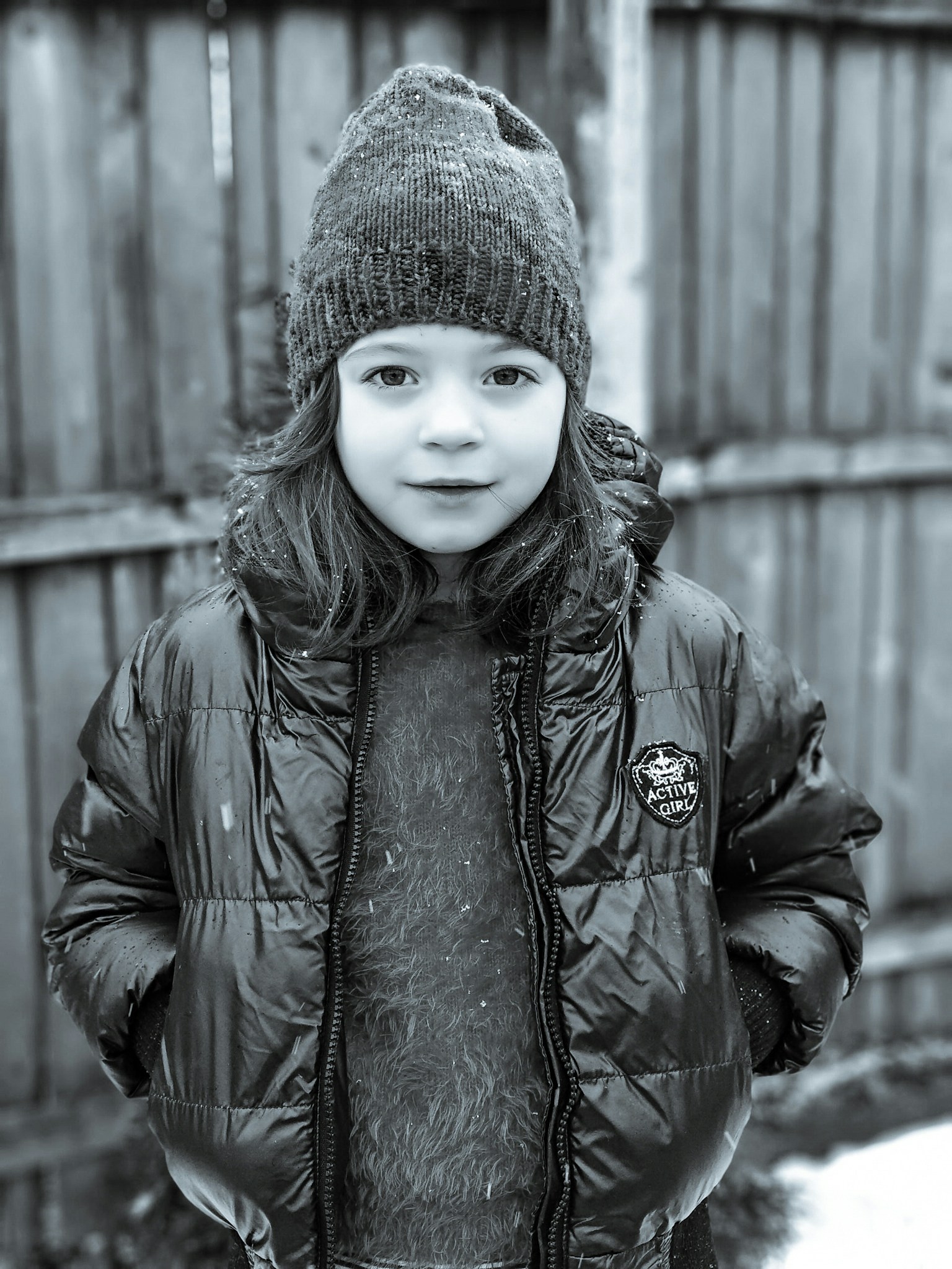 Cozy Girls' Winter Jacket
