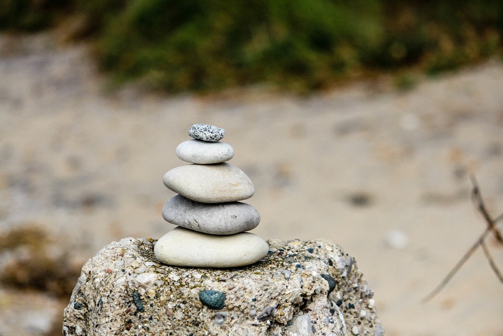 cairn during day