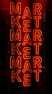 red market sign