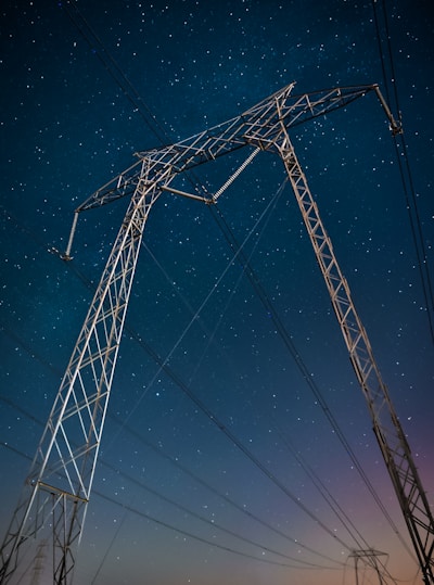 low angle photography of transmitter tower