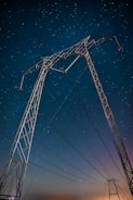low angle photography of transmitter tower