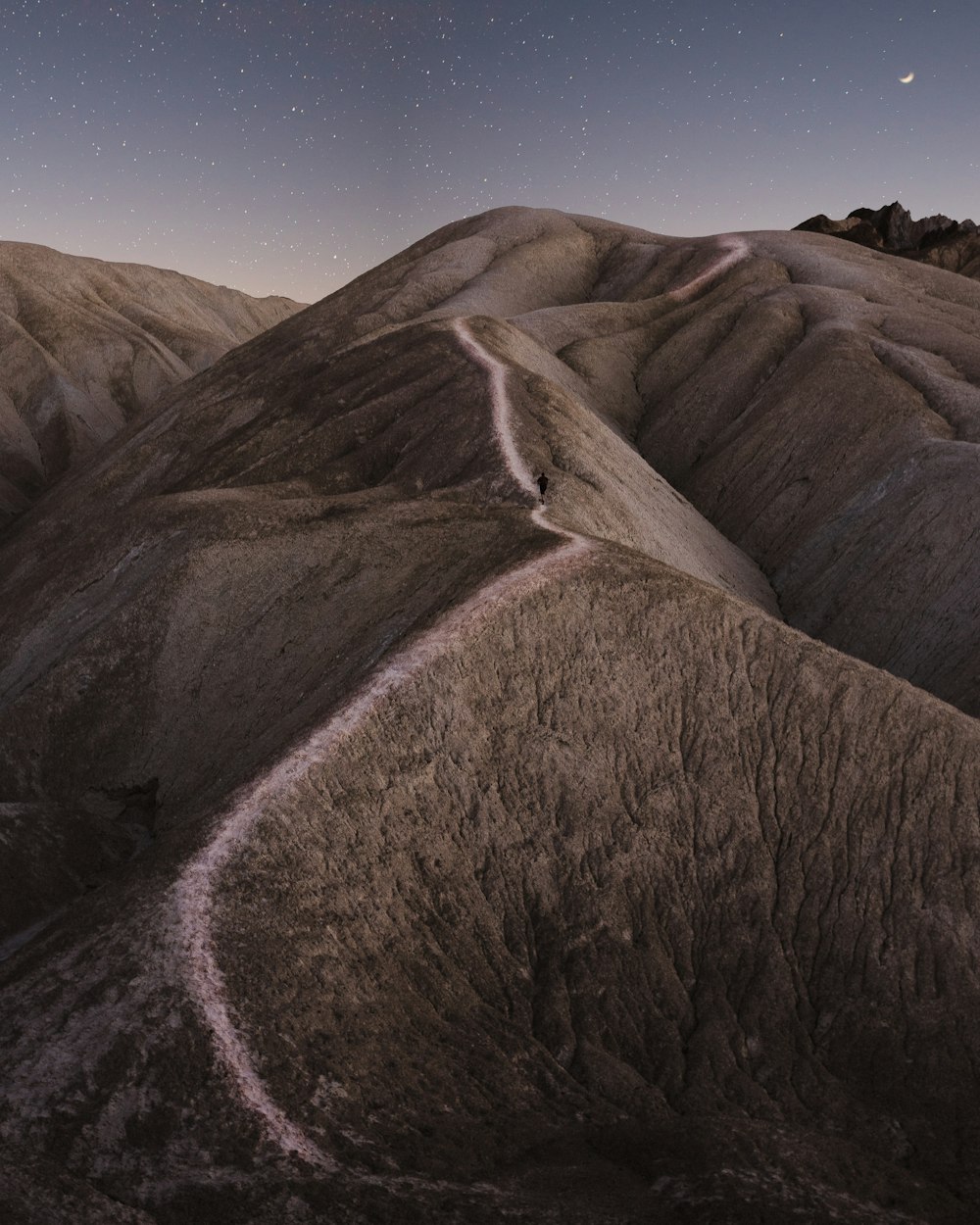 Fotografía de paisaje de la cordillera