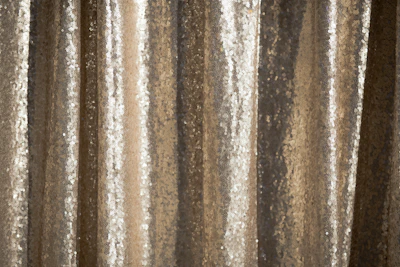 gold sequin textile