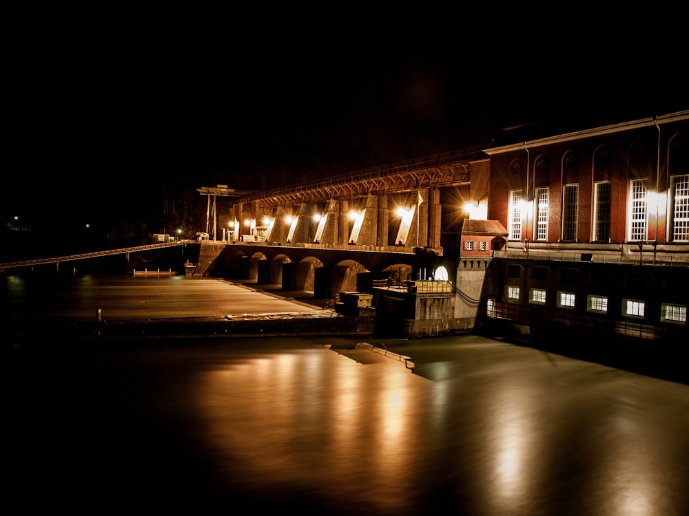 aerial photography of lighted house