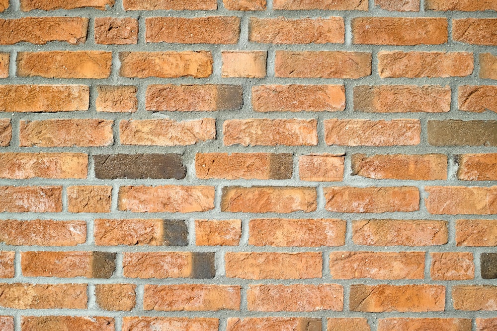 parede de tijolo marrom