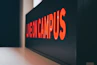 black LED signage
