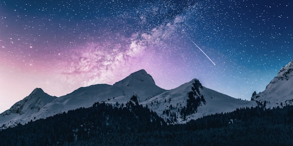 夜の星空