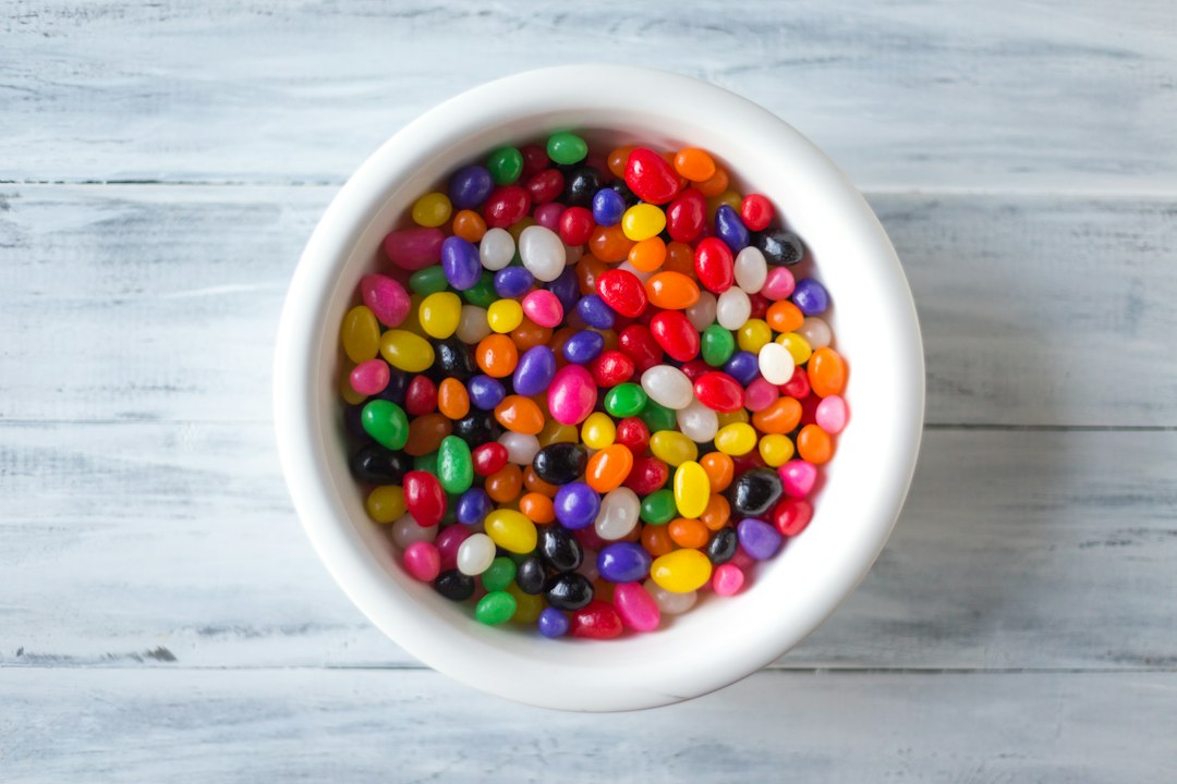 assorted jelly bean box