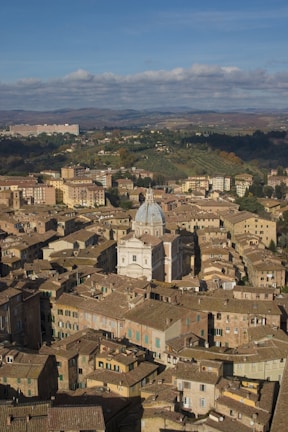 A panoramic shot of the historic Diriyah area with its ancient mud-brick architecture.