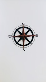 north, east, west, and south wall decor