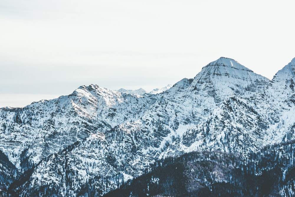 landscape photography of ice mountain