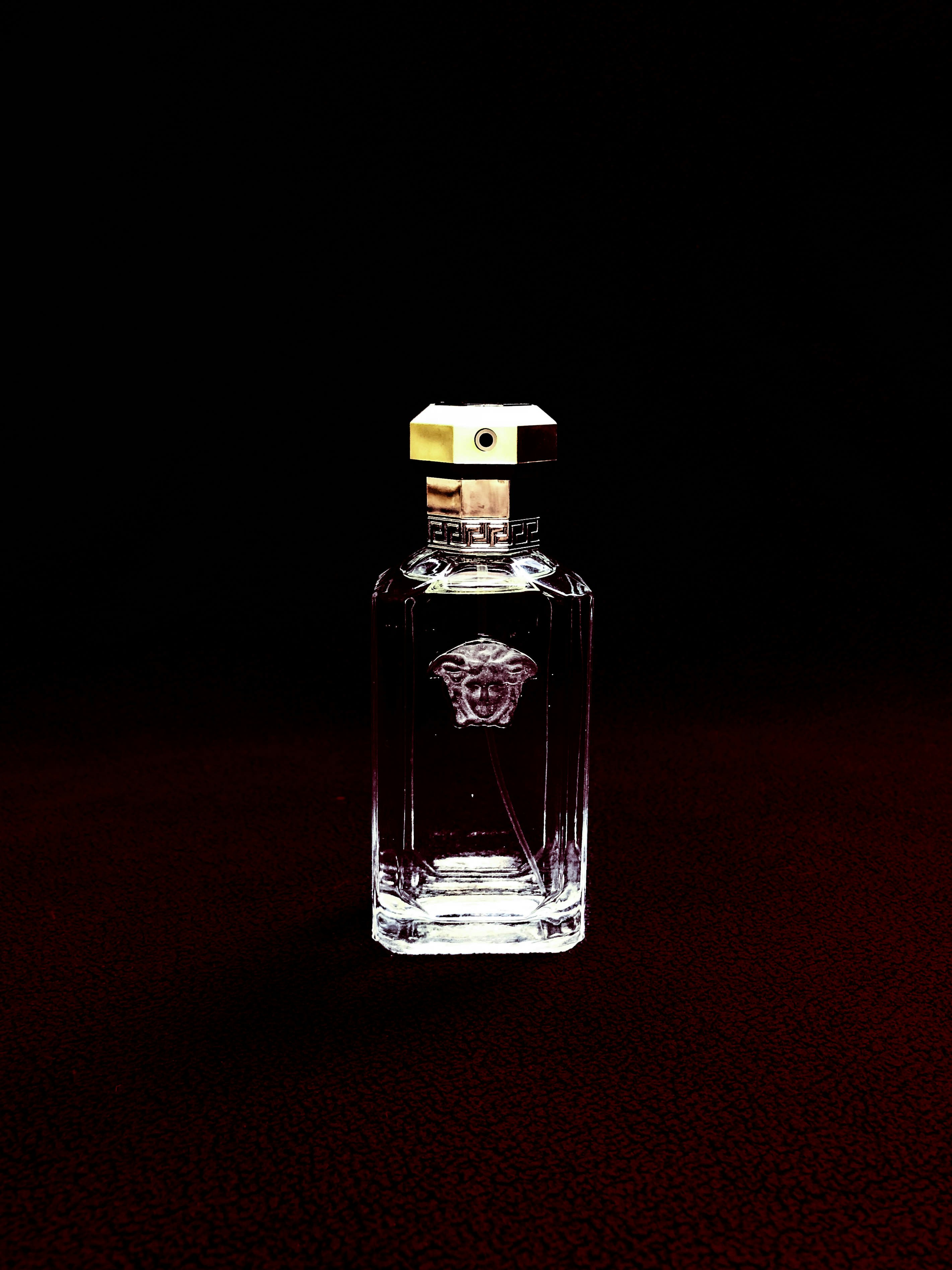 versace cologne clear bottle