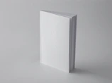 Close-up of a minimalist book cover featuring clean typography and soft colors.