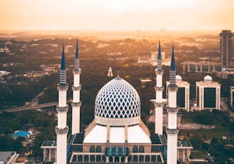 Blue Mosque, Turkey during golden hour