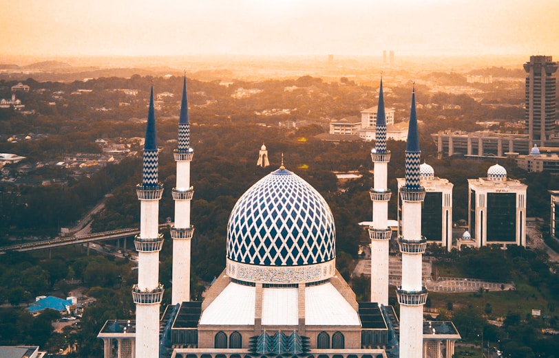 Blue Mosque, Turkey during golden hour