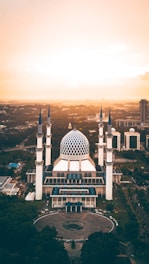 Blue Mosque, Turkey during golden hour