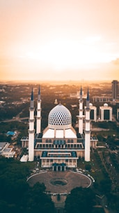 Blue Mosque, Turkey during golden hour