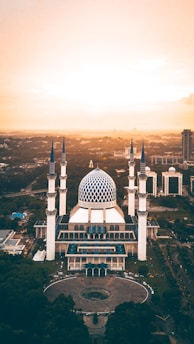 Blue Mosque, Turkey during golden hour
