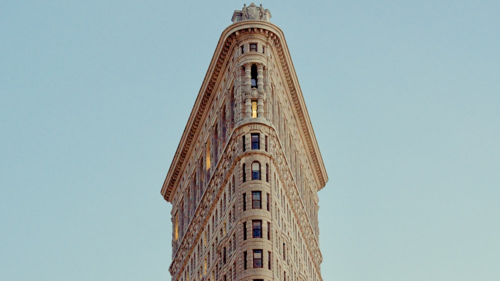 Bâtiment en fer à repasser, New York