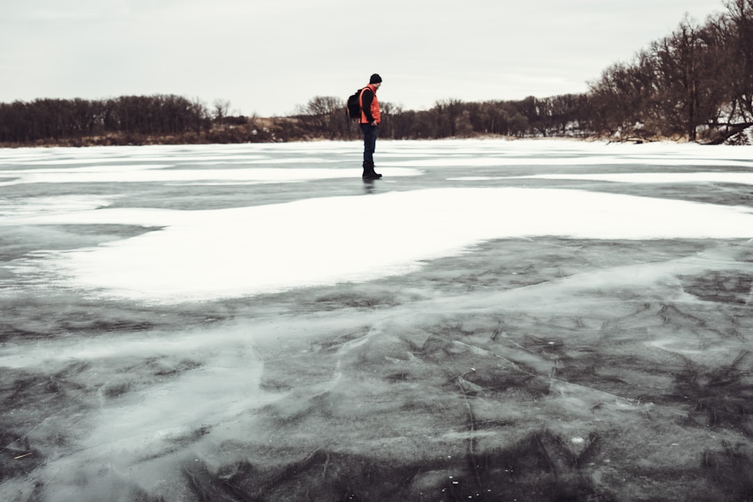 travelers stories about Ice skating in Glacial Lakes State Park, United States