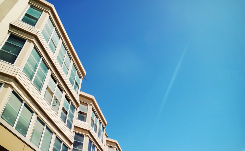 photo of white concrete building