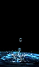 close-up photography of droplets