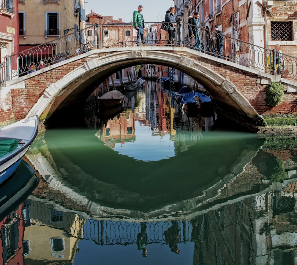 landscape photography of bridge