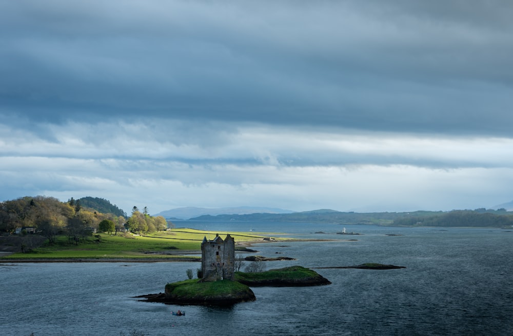 pillar on islet